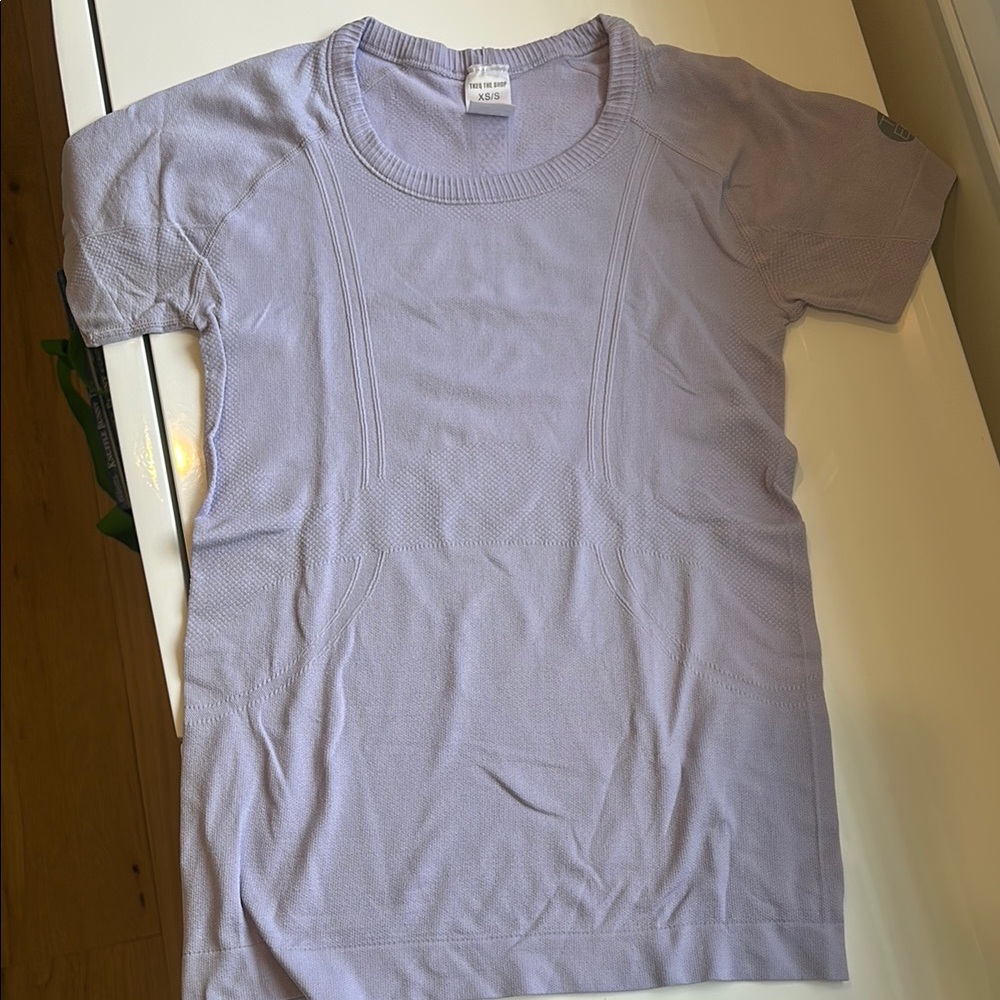 Lavender Short Sleeve Top